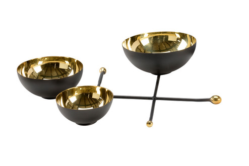 Chelsea House (General) Bowl in Polished/Black/Lacquered (460|385097)