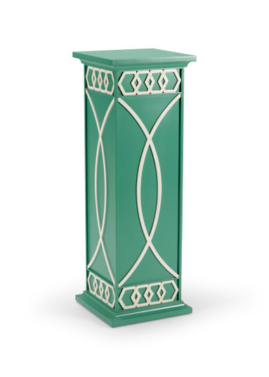 Shayla Copas Pedestal in Teal Green/White (460|385010)