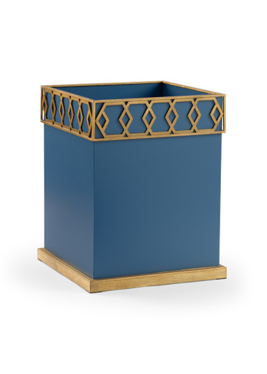 Shayla Copas Planter in Blue/Gold (460|384991)