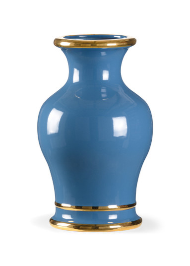Shayla Copas Vase in Blue/Gold (460|384982)