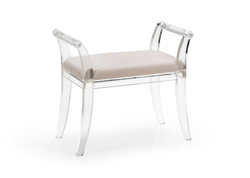 Chelsea House (General) Bench in Clear/Taupe (460|384973)