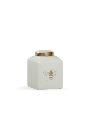 Shayla Copas Jar in Mint Glaze/Metallic Gold (460|384916)