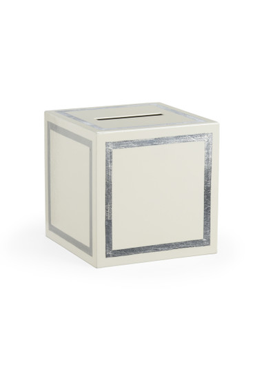 Claire Bell Box in Cream/Metallic Silver (460|384887)