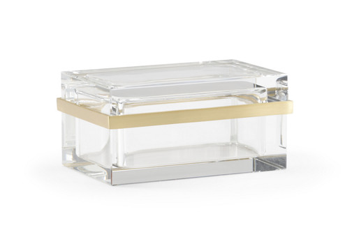Claire Bell Box in Clear/Antique (460|384778)