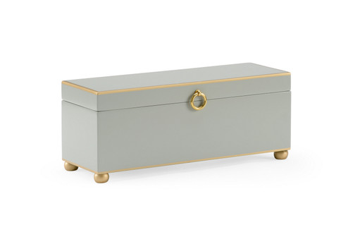 Chelsea House (General) Box in Gray/Gold/Polished Brass (460|384770)