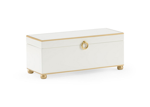 Chelsea House (General) Box in Cream/Gold/Polished Brass (460|384769)