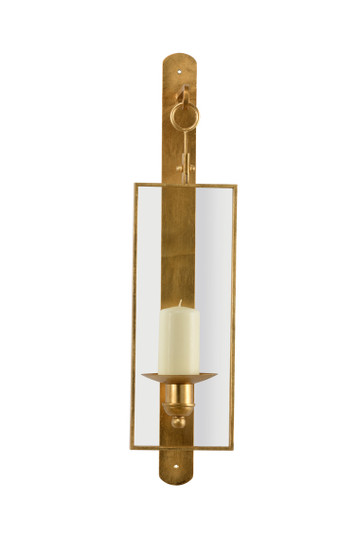Pam Cain Wall Sconce in Gold Leaf/Clear (460|384744)