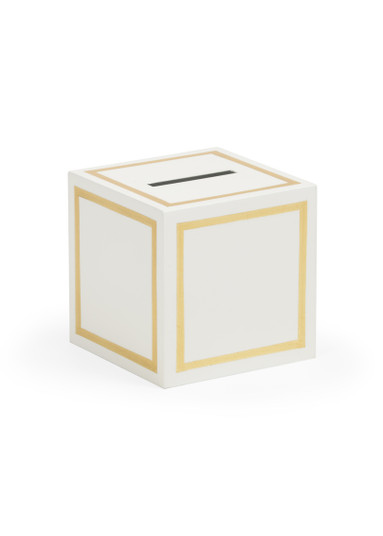 Claire Bell Box in Cream/Metallic Gold (460|384701)