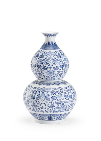 Chelsea House Misc Vase in White/Blue (460|384513)