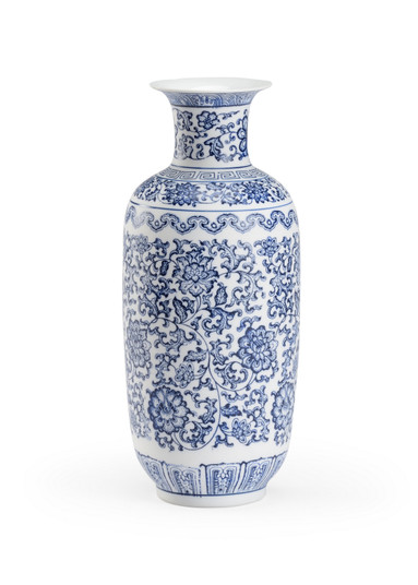 Chelsea House Misc Vase in White/Blue (460|384510)