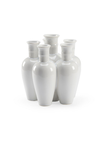 Pam Cain Vase in White (460|384293)
