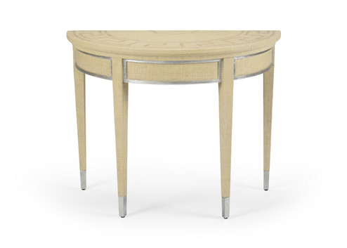 Jamie Merida Table in Cream/Clear (460|384204)