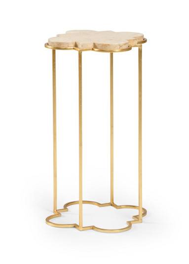 Chelsea House Misc Drink Table in White/Cream (460|383964)