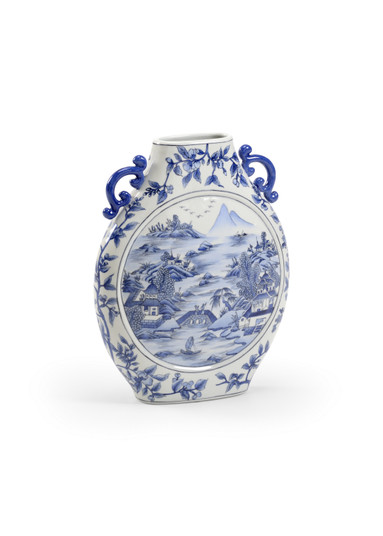 Chelsea House Misc Vase in White/Blue (460|383757)