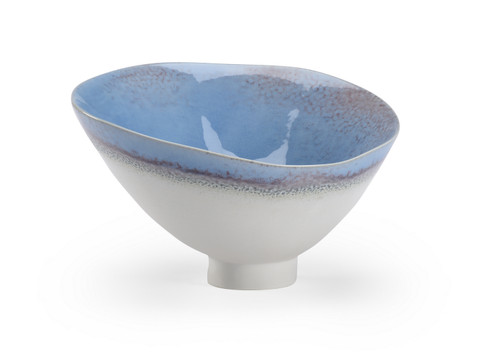 Chelsea House (General) Bowl in Off White/Blue/Purple Glaze (460|383504)