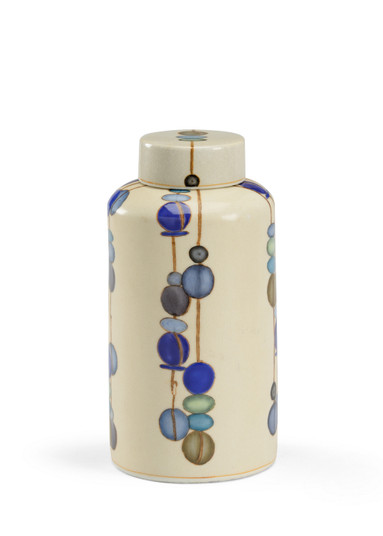 Chelsea House Misc Vase in Tan/Blue/Green (460|383435)