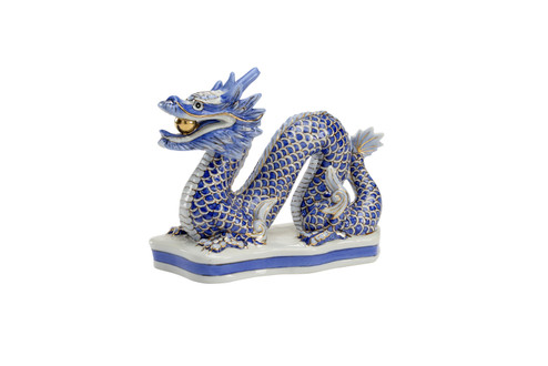 Chelsea House Misc Blue Dragon in Blue/White/Gold (460|383424)