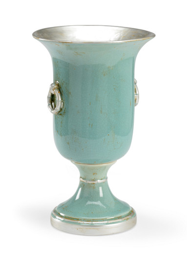 Bradshaw Orrell Vase in Green/Silver (460|383197)