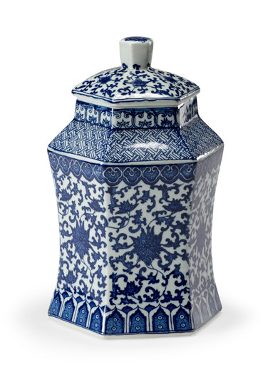 Chelsea House Misc Vase in Blue/White (460|383049)