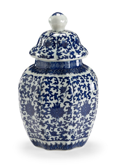 Chelsea House Misc Vase in White/Blue (460|382966)