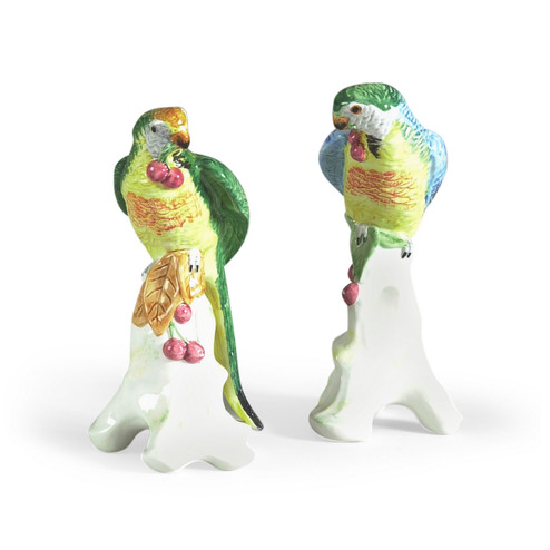 Chelsea House (General) Parrots With Cherries in Hand Painted (460|380756)