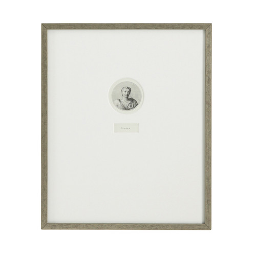 Chelsea House (General) Pompey in Antique Silver Frame (460|380459)