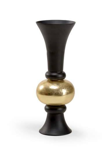Wildwood (General) Vase in Black/Gold (460|301925)