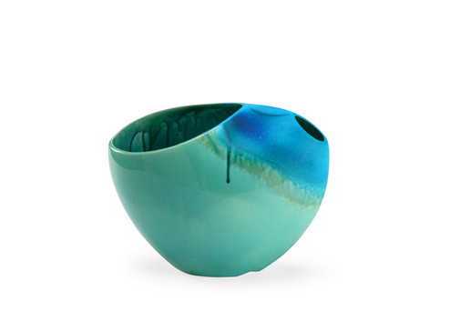 Wildwood Vase in Blue/Green (460|301205)