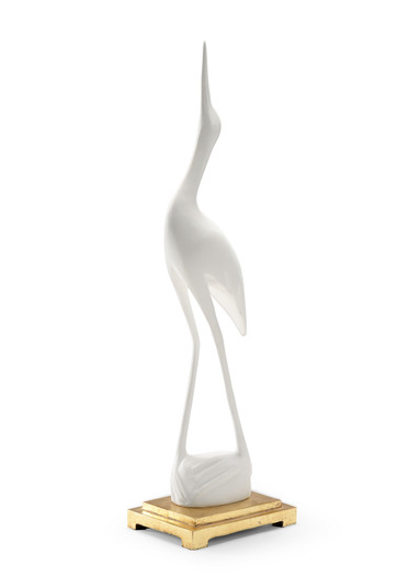 Wildwood Crane in White/Gold (460|301114)