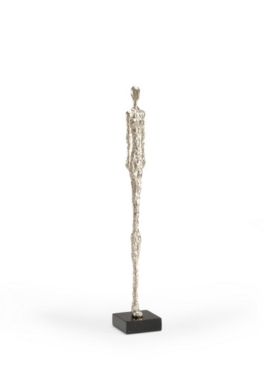 Wildwood Sculptured Figure in Silver/Black (460|292630)