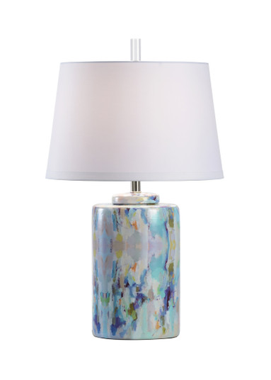 Laura Park One Light Table Lamp in White/Green/Blue (460|25708)