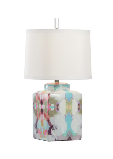 Laura Park One Light Table Lamp in White/Green/Blue (460|25707)