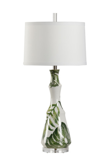 Vietri One Light Table Lamp in White/Green (460|17215)