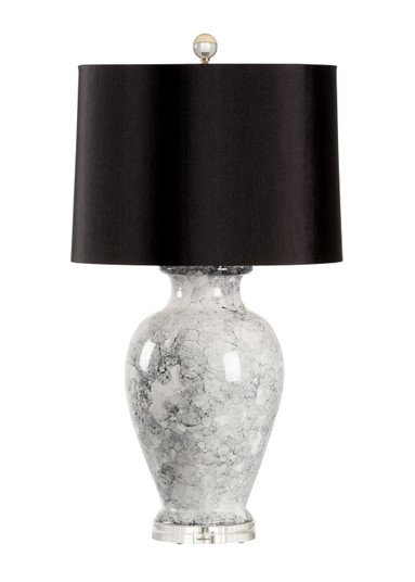 Vietri One Light Table Lamp in Black/Grey/Cream Glaze/Clear (460|17192-2)