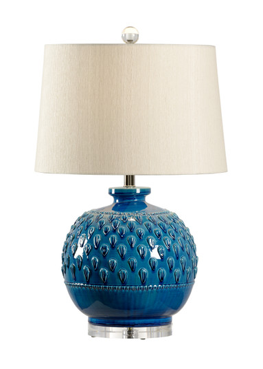 Vietri One Light Table Lamp in Hand Sculpted/Indigo Glaze/Clear (460|17167)