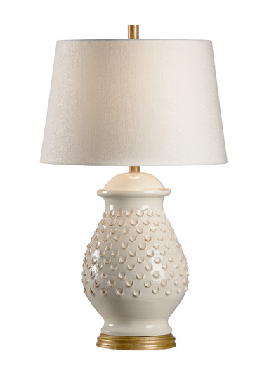 Vietri One Light Table Lamp in Hand Sculpted/Aged Cream Glaze/Aged Gold Leaf (460|17163)