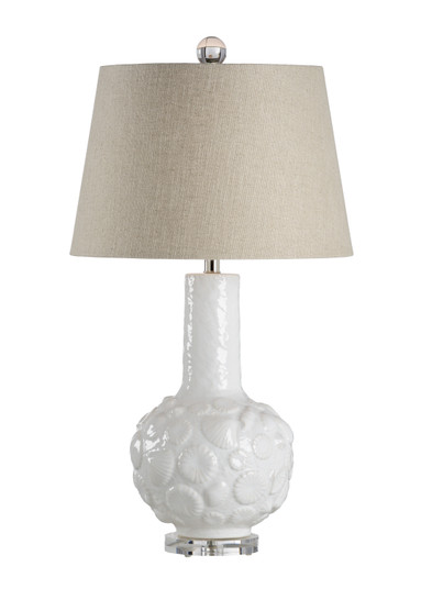 Wildwood (General) One Light Table Lamp in White Glaze/Clear (460|13145)