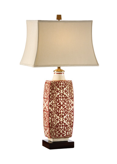 Wildwood (General) One Light Table Lamp in Crackled Glaze/Espresso (460|12508)