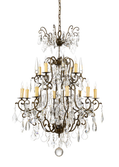 Wildwood (General) 12 Light Chandelier in Bronze/Clear (460|1163)