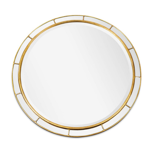 Plaza Mirror in Antique Gold Leaf (400|21-1137)