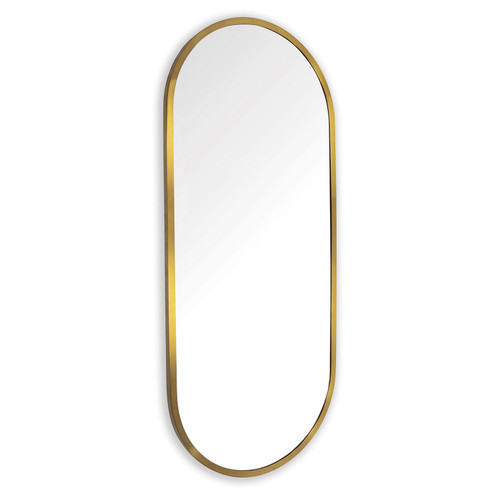 Doris Mirror in Natural Brass (400|21-1133NB)