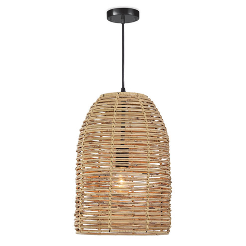 Monica One Light Pendant in Natural (400|16-1370)