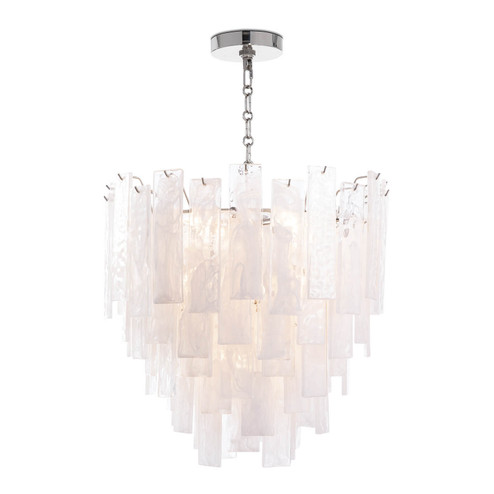 Glacier Eight Light Chandelier in Clear (400|16-1291PN)