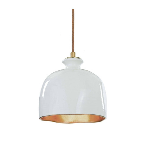Bianca One Light Pendant in White (400|16-1103)