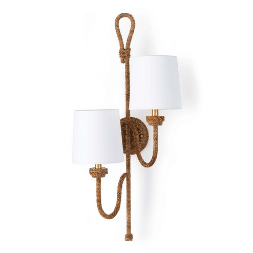 Bimini Two Light Wall Sconce in Natural (400|15-1125)