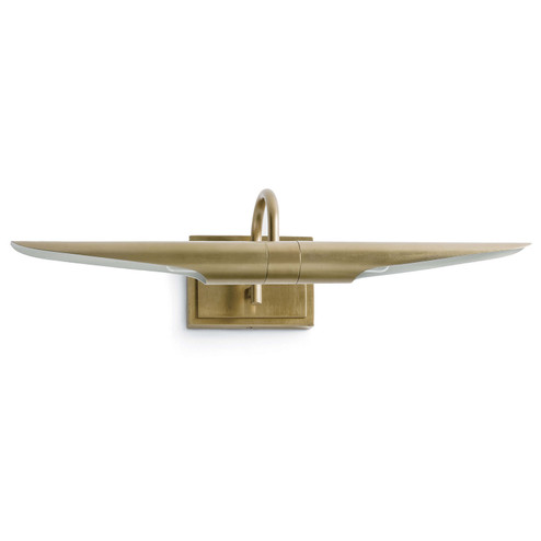 Redford Two Light Wall Sconce in Natural Brass (400|15-1047NB)