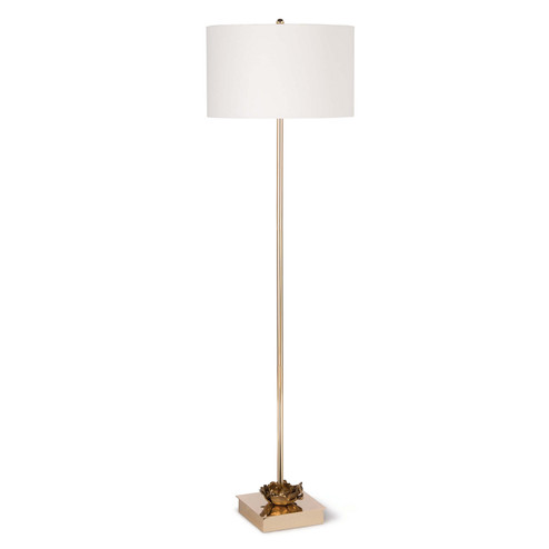 Adeline Two Light Floor Lamp in Gold Leaf (400|14-1031)