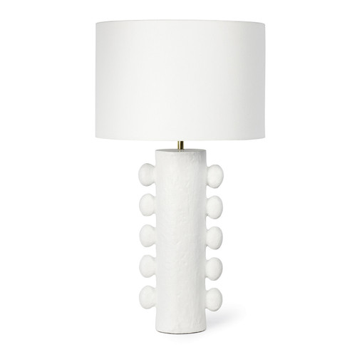 Sanya One Light Table Lamp in White (400|13-1534WT) Sanya One Light Table Lamp in White (400|13-1534WT)
