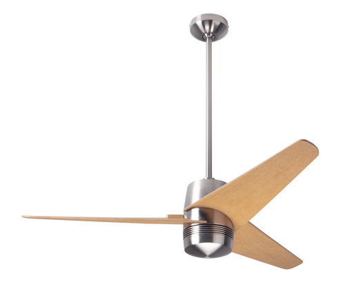 Velo DC 48''Ceiling Fan in Bright Nickel (201|VEL-BN-48-MP-NL-WC)