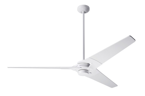 Torsion 62''Ceiling Fan in Gloss White (201|TOR-GW-62-WH-NL-005)